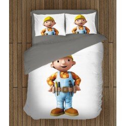 3D спален комплект за дете Строителят Боб - Bob The Builder