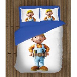 3D спален комплект за дете Строителят Боб - Bob The Builder