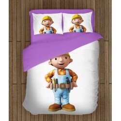 3D спален комплект за дете Строителят Боб - Bob The Builder