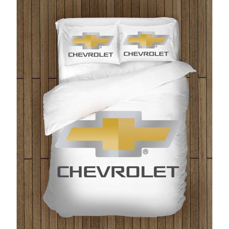 Стилен спален комплект със завивка с лого Шевролет - Chevrolet Logo