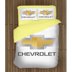 Стилен спален комплект със завивка с лого Шевролет - Chevrolet Logo