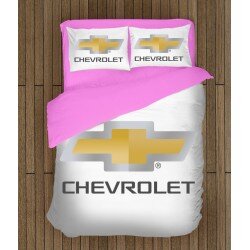 Стилен спален комплект със завивка с лого Шевролет - Chevrolet Logo