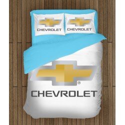 Стилен спален комплект със завивка с лого Шевролет - Chevrolet Logo