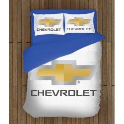 Стилен спален комплект със завивка с лого Шевролет - Chevrolet Logo