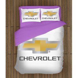Стилен спален комплект със завивка с лого Шевролет - Chevrolet Logo