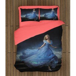 Фенски комплект 3D чаршафи Пепеляшка - Cinderella