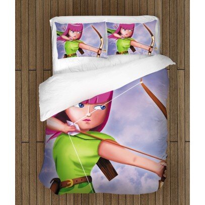 Геймърско спално бельо Clash of Clans Archer