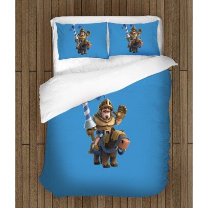 3D спално бельо Clash Royale