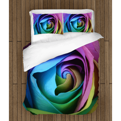 3D Луксозно спално бельо Роза - Rose