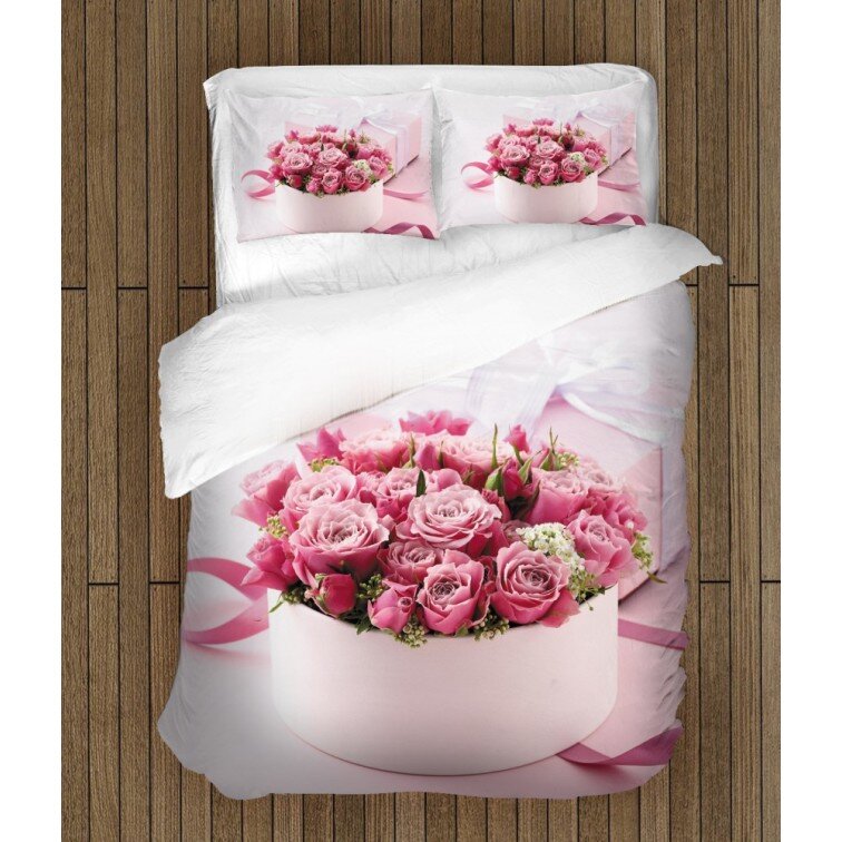 Романтичен спален комплект Цветя за повод - Flowers for Occasions