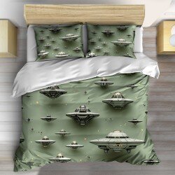 Спално бельо Detailed spaceships - Космически кораби