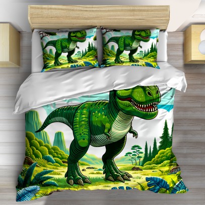 3D детско спално бельо Динозавър T-Rex - Tyrannosaurus Rex