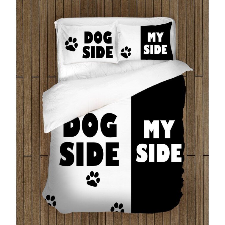 Двуцветно спално бельо Домашен любимец - Dog Side