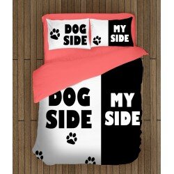 Двуцветно спално бельо Домашен любимец - Dog Side
