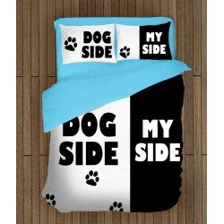 Двуцветно спално бельо Домашен любимец - Dog Side