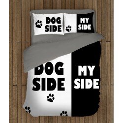 Двуцветно спално бельо Домашен любимец - Dog Side