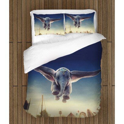 Спално бельо с анимационни герои Дъмбо - Dumbo
