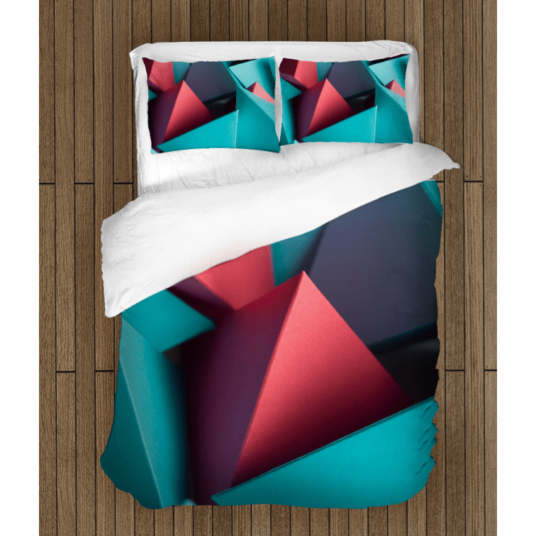 Стилно 3D спално бельо Геометрични форми - Geometrical Forms