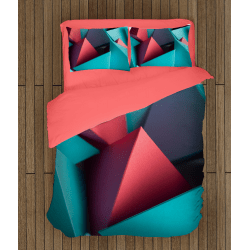 Стилно 3D спално бельо Геометрични форми - Geometrical Forms
