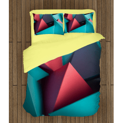 Стилно 3D спално бельо Геометрични форми - Geometrical Forms
