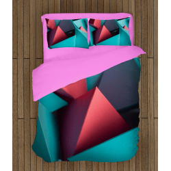 Стилно 3D спално бельо Геометрични форми - Geometrical Forms