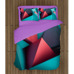 Стилно 3D спално бельо Геометрични форми - Geometrical Forms