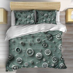 Спален комплект Intricately interconnected tiny gears - Танц на зъбните колела