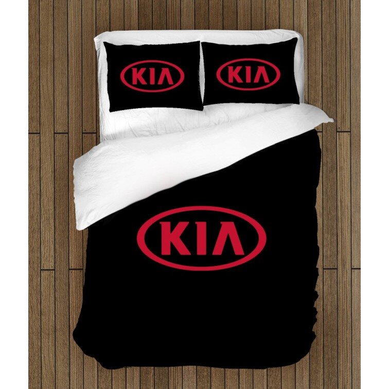 Ефектно спално бельо с лого Киа - Kia Logo