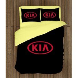 Ефектно спално бельо с лого Киа - Kia Logo