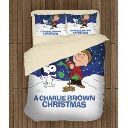 Празнично спално бельо Коледата на Чарли Браун - Charley Brown Christmas