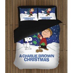 Празнично спално бельо Коледата на Чарли Браун - Charley Brown Christmas