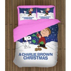 Празнично спално бельо Коледата на Чарли Браун - Charley Brown Christmas