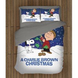 Празнично спално бельо Коледата на Чарли Браун - Charley Brown Christmas