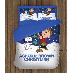 Празнично спално бельо Коледата на Чарли Браун - Charley Brown Christmas