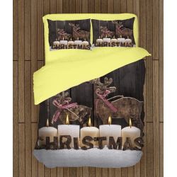 Коледно спално бельо Коледни еленчета - Christmas Deers