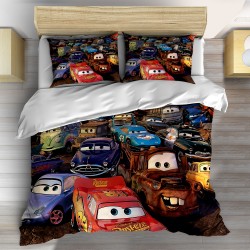 3D детско спално бельо Колите - Cars New Cartoon