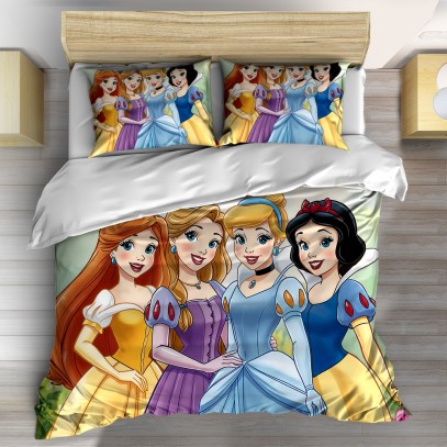 3D детско спално бельо Любими принцеси - Favourite Princesses