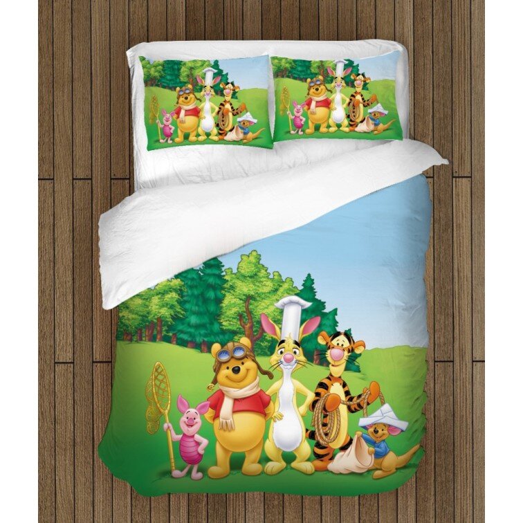 Детски чаршафи за легло Мечо Пух - Pooh