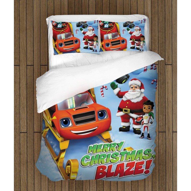 Празничен спален комплект Коледата на Пламъчко - Merry Christmas Blaze