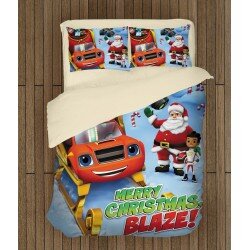 Празничен спален комплект Коледата на Пламъчко - Merry Christmas Blaze