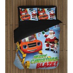Празничен спален комплект Коледата на Пламъчко - Merry Christmas Blaze
