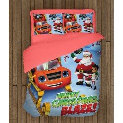 Празничен спален комплект Коледата на Пламъчко - Merry Christmas Blaze