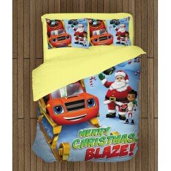 Празничен спален комплект Коледата на Пламъчко - Merry Christmas Blaze