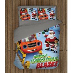 Празничен спален комплект Коледата на Пламъчко - Merry Christmas Blaze
