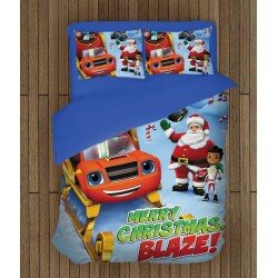 Празничен спален комплект Коледата на Пламъчко - Merry Christmas Blaze