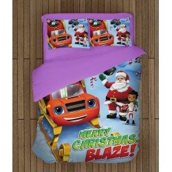Празничен спален комплект Коледата на Пламъчко - Merry Christmas Blaze