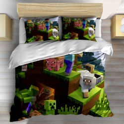 Детски спален комплект за легло Майнкрафт - Minecraft Video Game
