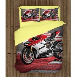 Олекотен спален комплект с мотор Дукати - Ducati