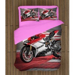 Олекотен спален комплект с мотор Дукати - Ducati