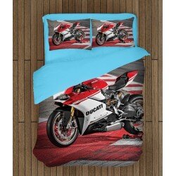 Олекотен спален комплект с мотор Дукати - Ducati
